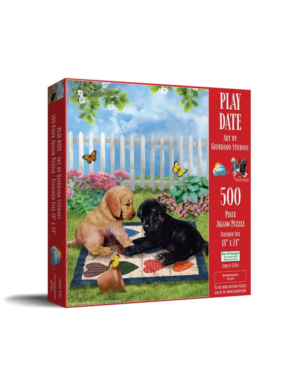 Пазл Play Date 500 элементов SunsOut, 46x61 см