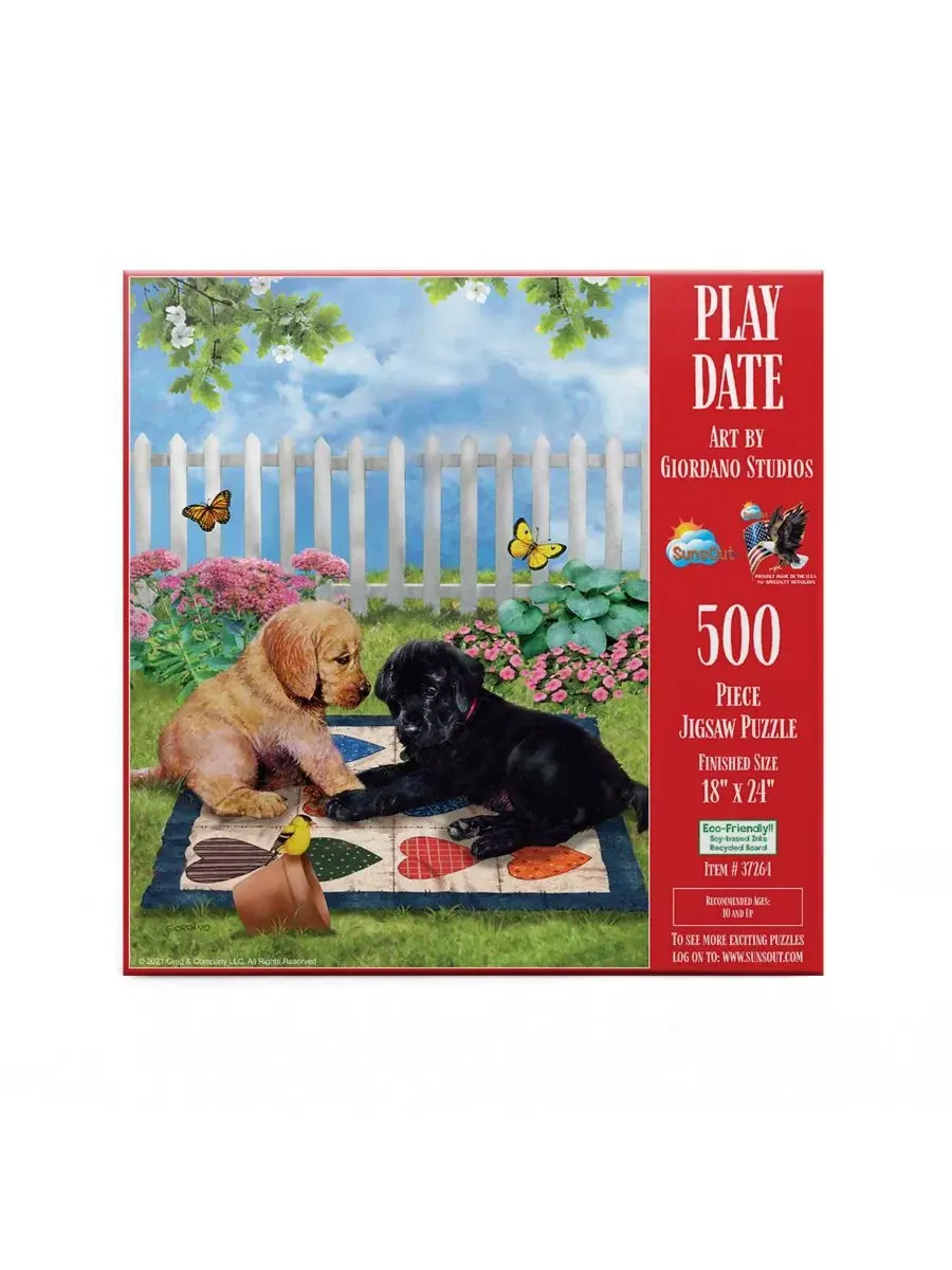 Пазл Play Date 500 элементов SunsOut, 46x61 см — изображение 2 из 4, нет цвета
