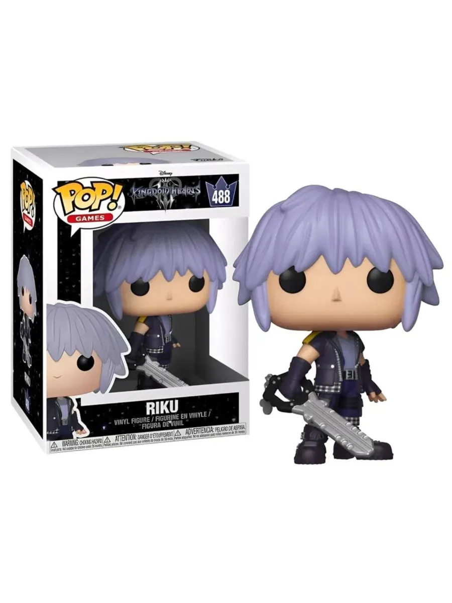 Виниловая фигурка Funko Pop! Kingdom Hearts 3 Riku Funko