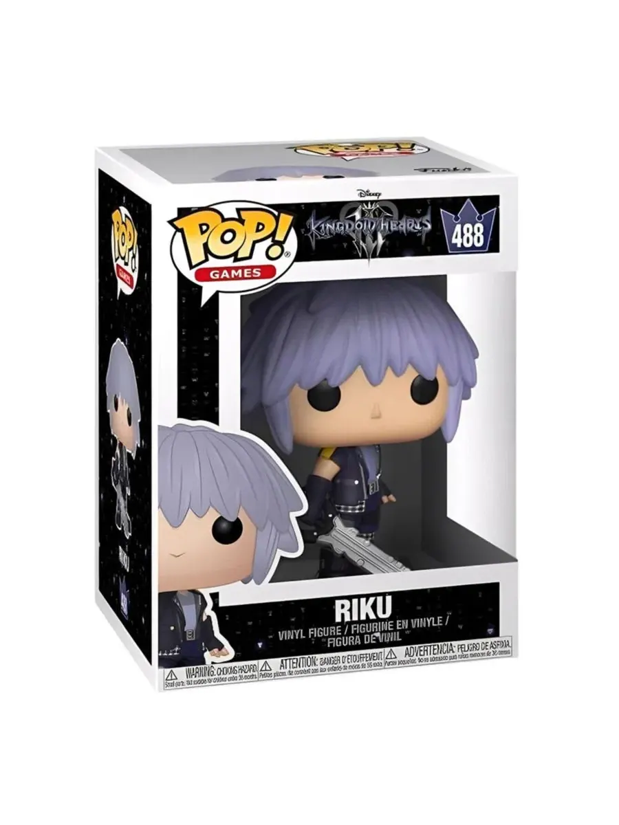 Виниловая фигурка Funko Pop! Kingdom Hearts 3 Riku Funko — изображение 5 из 6, нет цвета