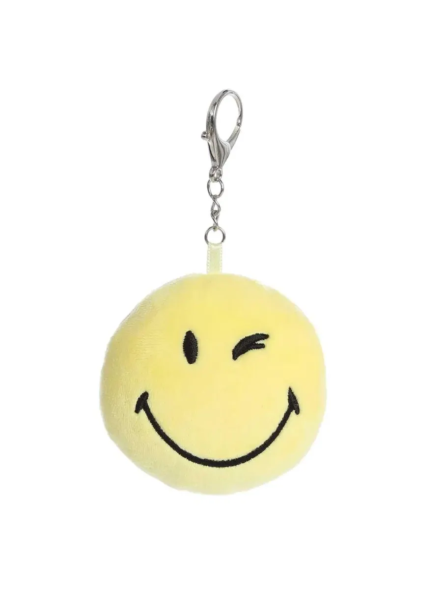 Мини-брелок Wink SMILEYWORLD, яркая плюшевая игрушка, 9 см Aurora