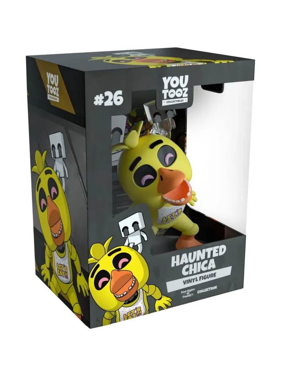 Фигурка Five Night's at Freddy's - Haunted Chica - Виниловая фигурка №26 Youtooz