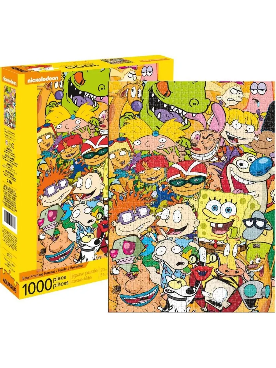 Пазл Nickelodeon Cast из 1000 деталей Nmr Distribution — изображение 2 из 7, нет цвета