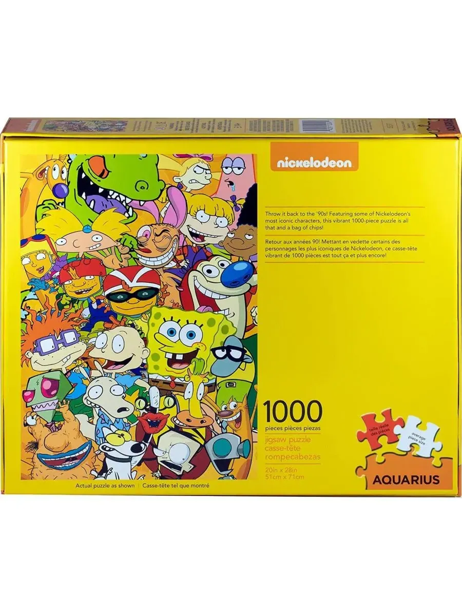 Пазл Nickelodeon Cast из 1000 деталей Nmr Distribution — изображение 3 из 7, нет цвета