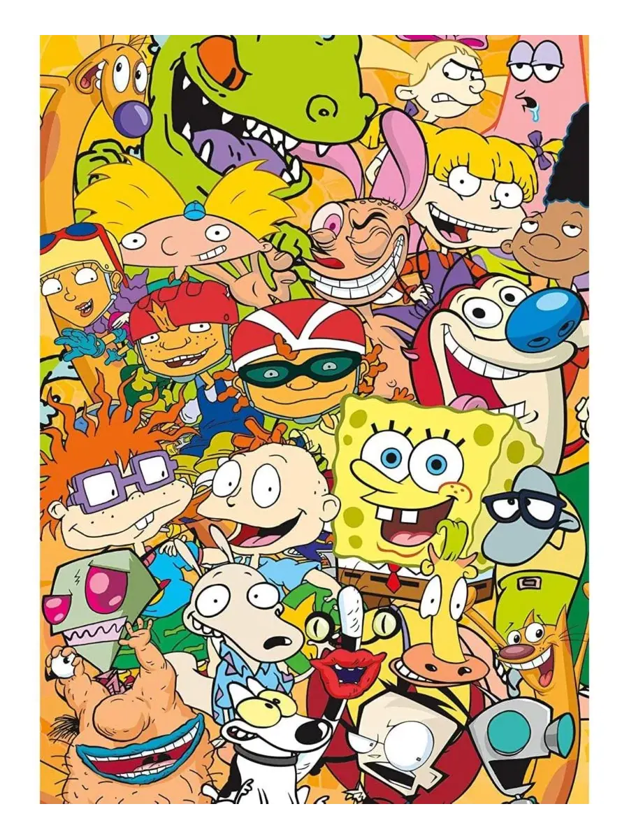 Пазл Nickelodeon Cast из 1000 деталей Nmr Distribution — изображение 5 из 7, нет цвета