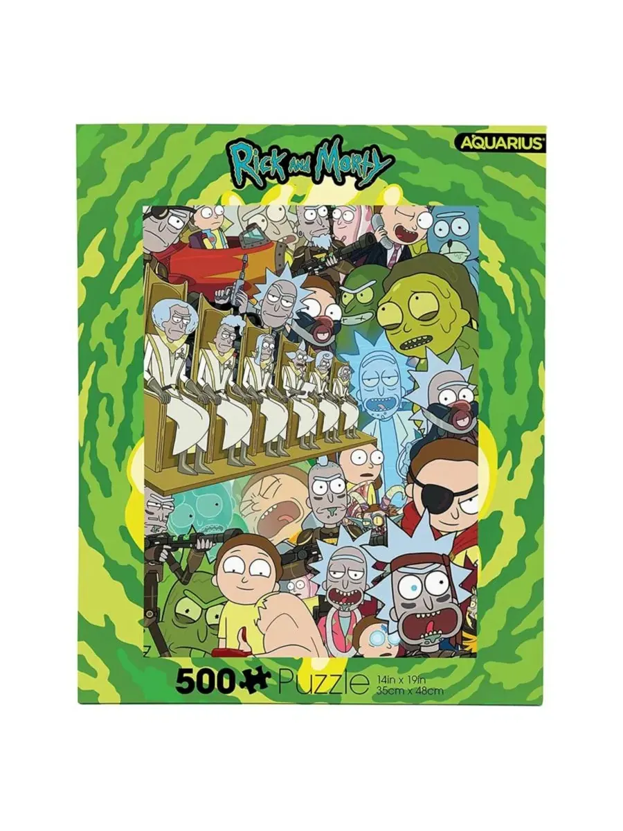 Пазл «Рикс и Морти» из 500 деталей Nmr Distribution