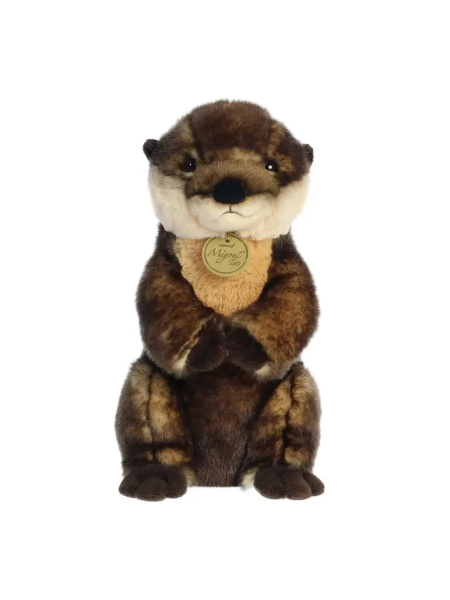 Мягкая игрушка-выдра Miyoni Tots Sitting Pretty River Otter Aurora