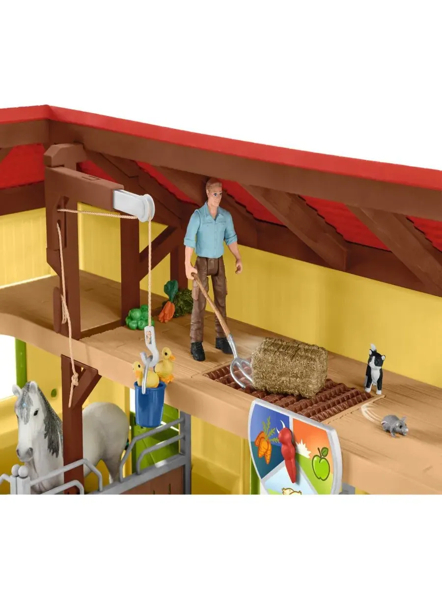 Игровой набор конюшня с лошадьми Schleich — изображение 8 из 8, мульти
