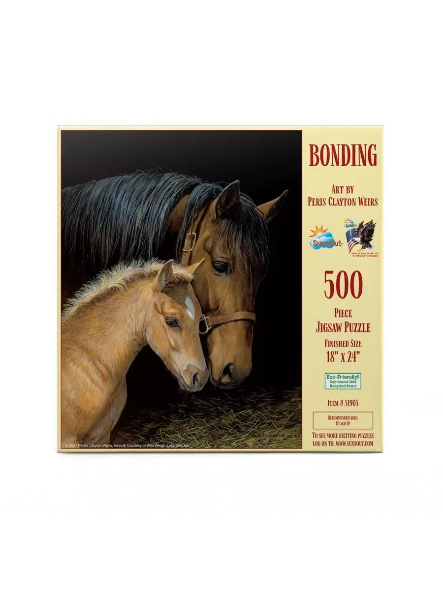 Пазл 500 элементов Bonding SunsOut, 45x61 см — изображение 2 из 5, нет цвета
