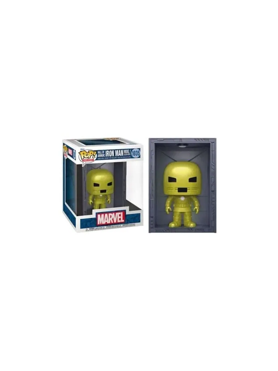 Коллекционная фигурка Funko Pop! Deluxe Marvel Iron Man Model 1 Funko — изображение 2 из 3, нет цвета