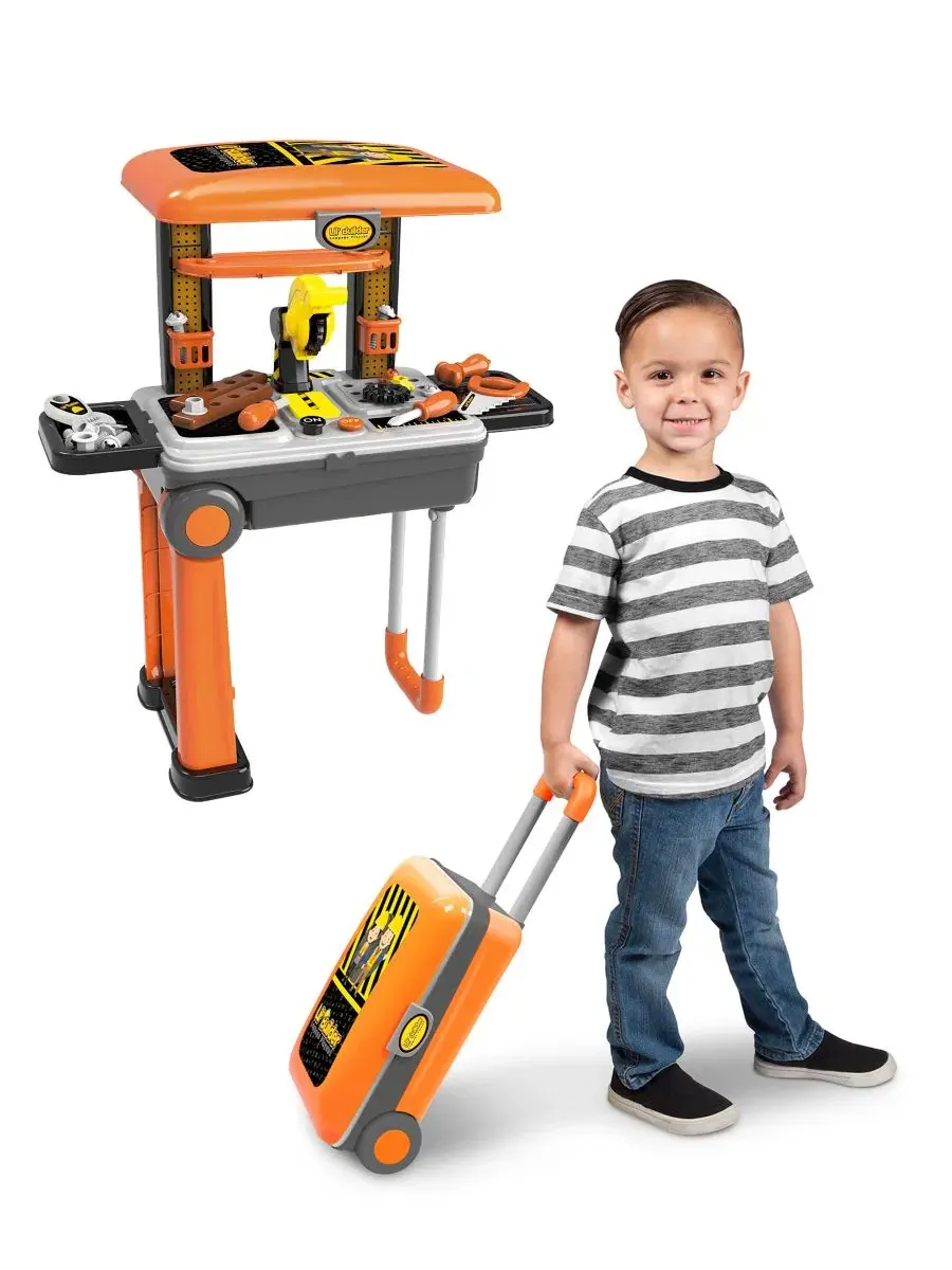 Набор инструментов Lil' Builder в чемодане World Tech Toys