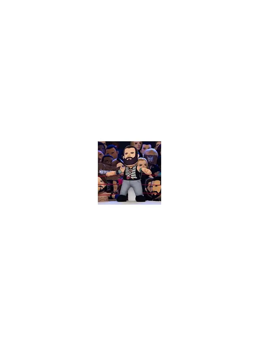 Мягкая игрушка WWE Elias Samson 10 дюймов Bleacher Creatures — изображение 3 из 3, нет цвета