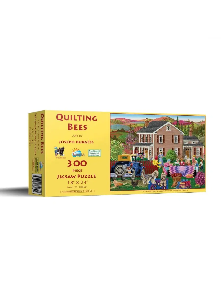 Пазл Quilting Bees из 300 деталей для взрослых Sunsout