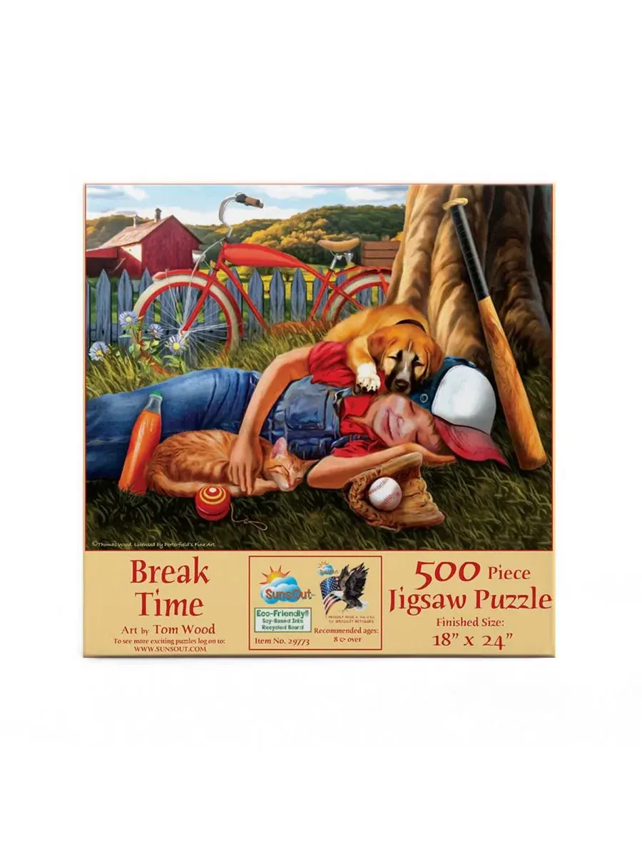 Пазл 500 элементов Break Time SunsOut, 46×61 см — изображение 2 из 5, нет цвета