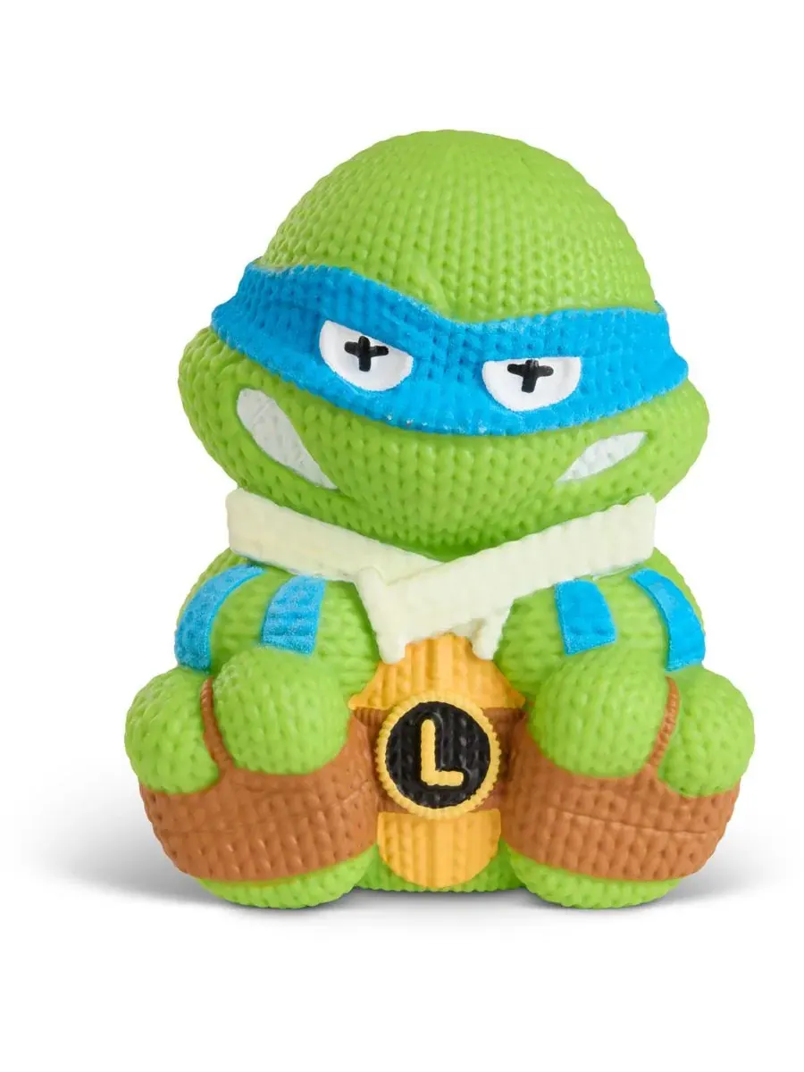 Коллекционная виниловая фигурка Leonardo Glow in the Dark Handmade By Robots