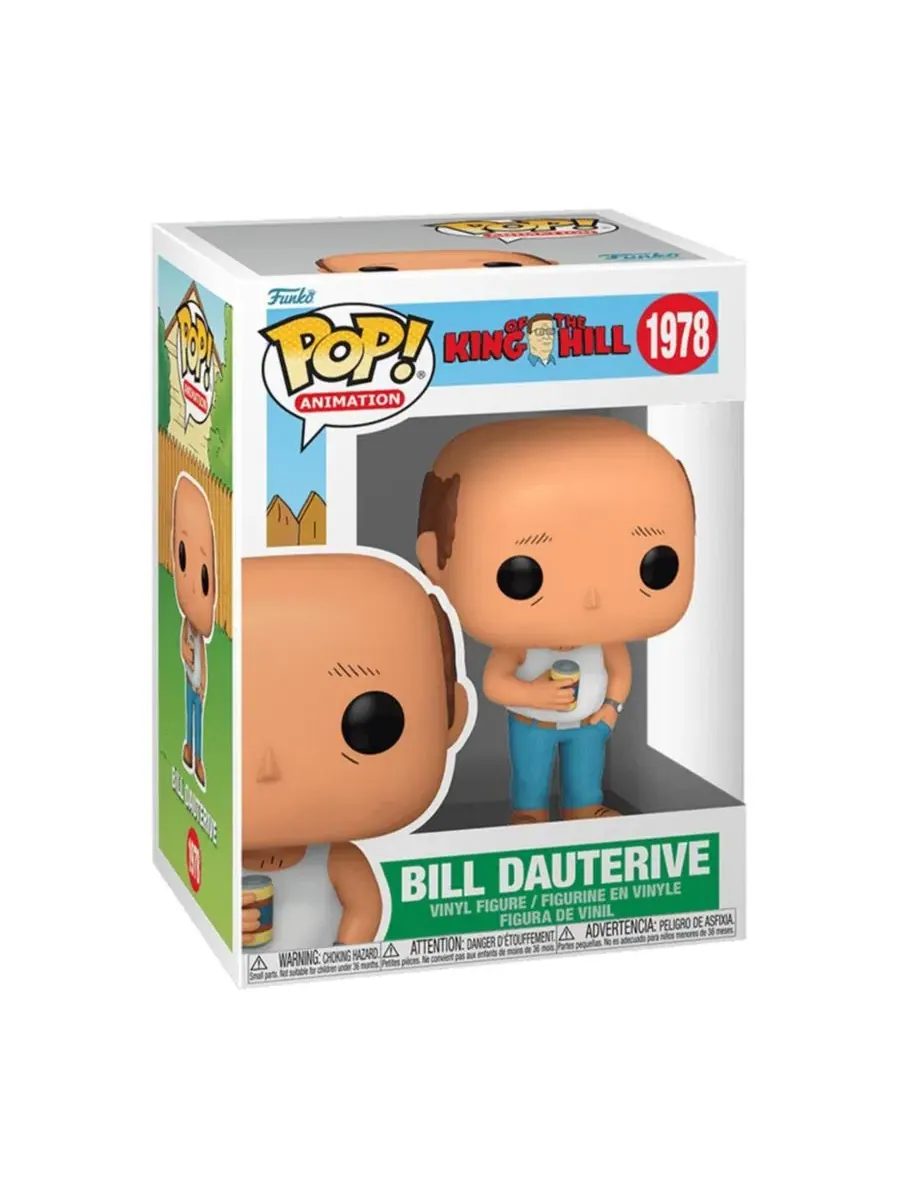 Виниловая фигурка King of the Hill Bill Dauterive Funko — изображение 2 из 6, нет цвета
