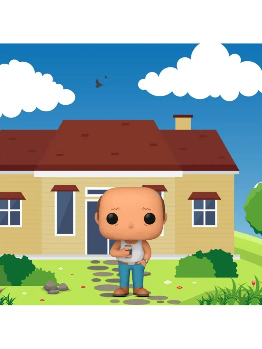 Виниловая фигурка King of the Hill Bill Dauterive Funko — изображение 3 из 6, нет цвета