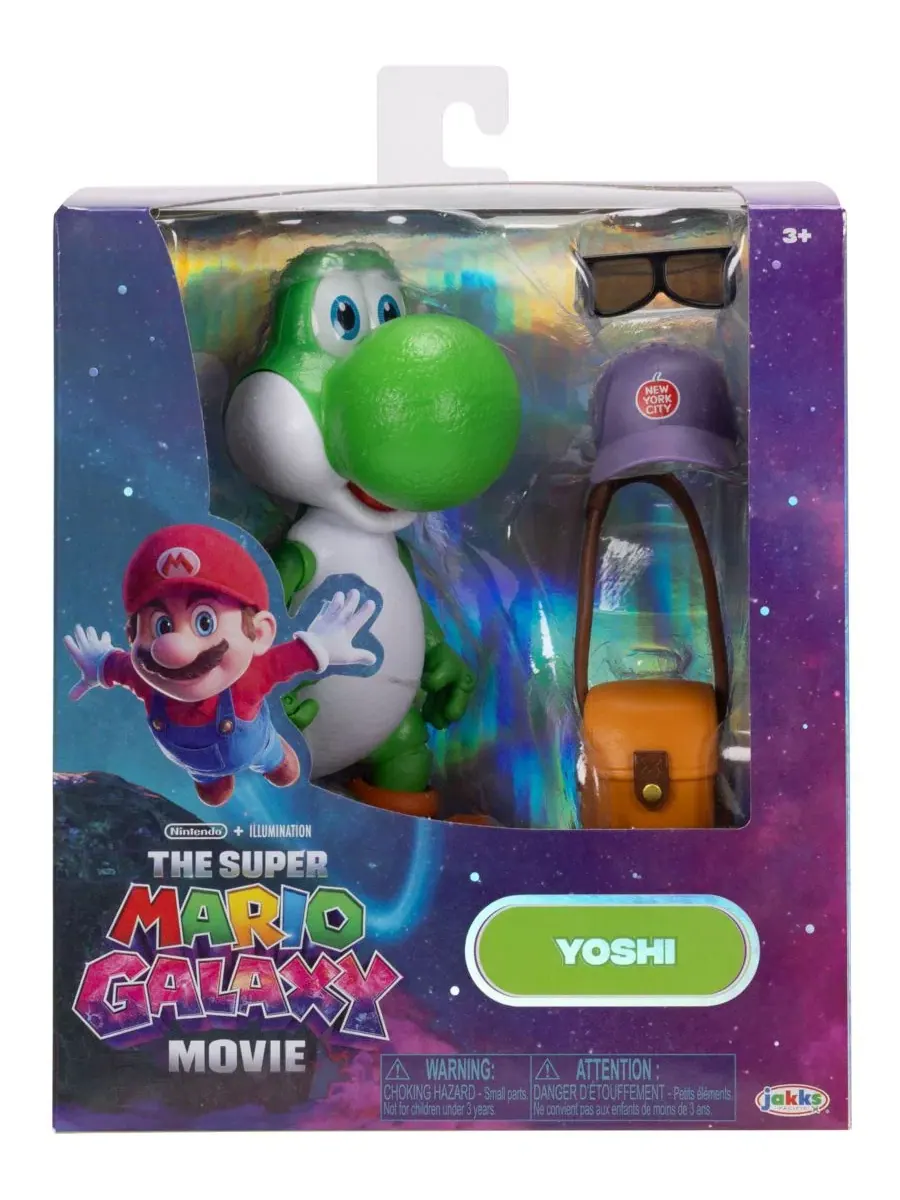 Набор фигурок Йоши из фильма «Галактика» высотой 13 см Super Mario