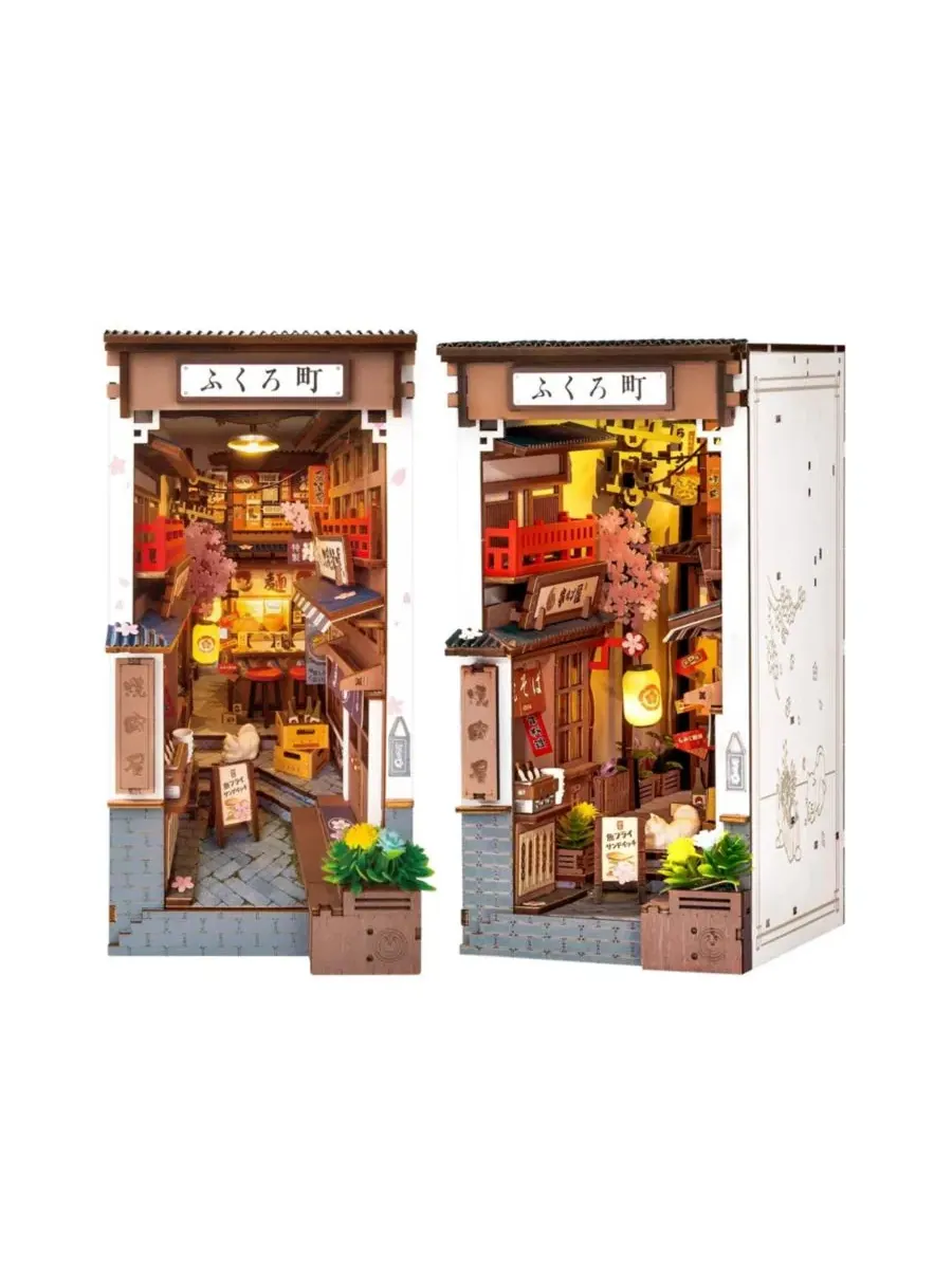 3D-пазл Sakura Wine Alley Wooden Model Robotime