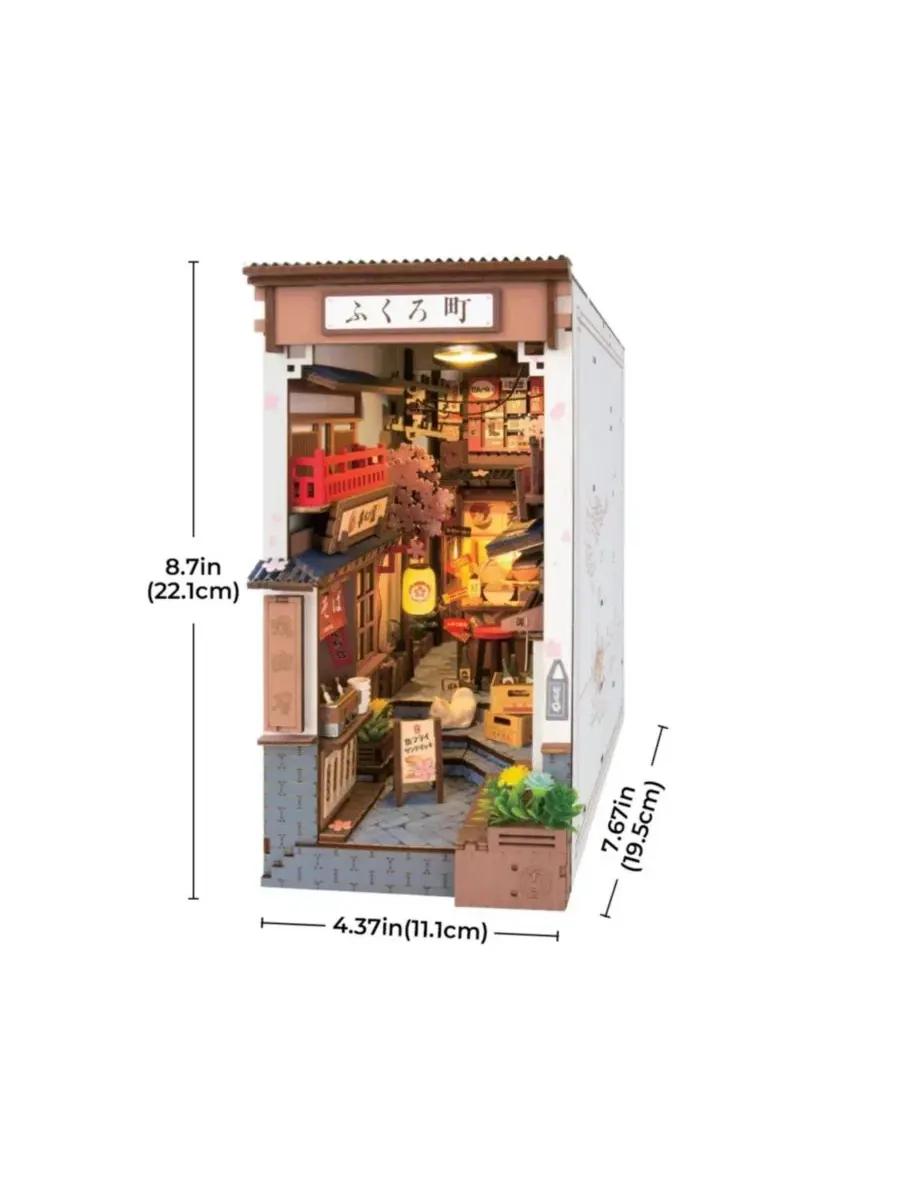 3D-пазл Sakura Wine Alley Wooden Model Robotime — изображение 2 из 8, нет цвета