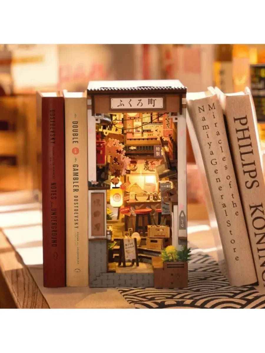 3D-пазл Sakura Wine Alley Wooden Model Robotime — изображение 3 из 8, нет цвета