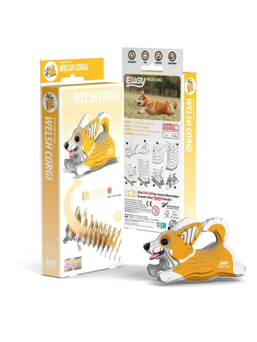 3D-пазл Welsh Corgi Eugy