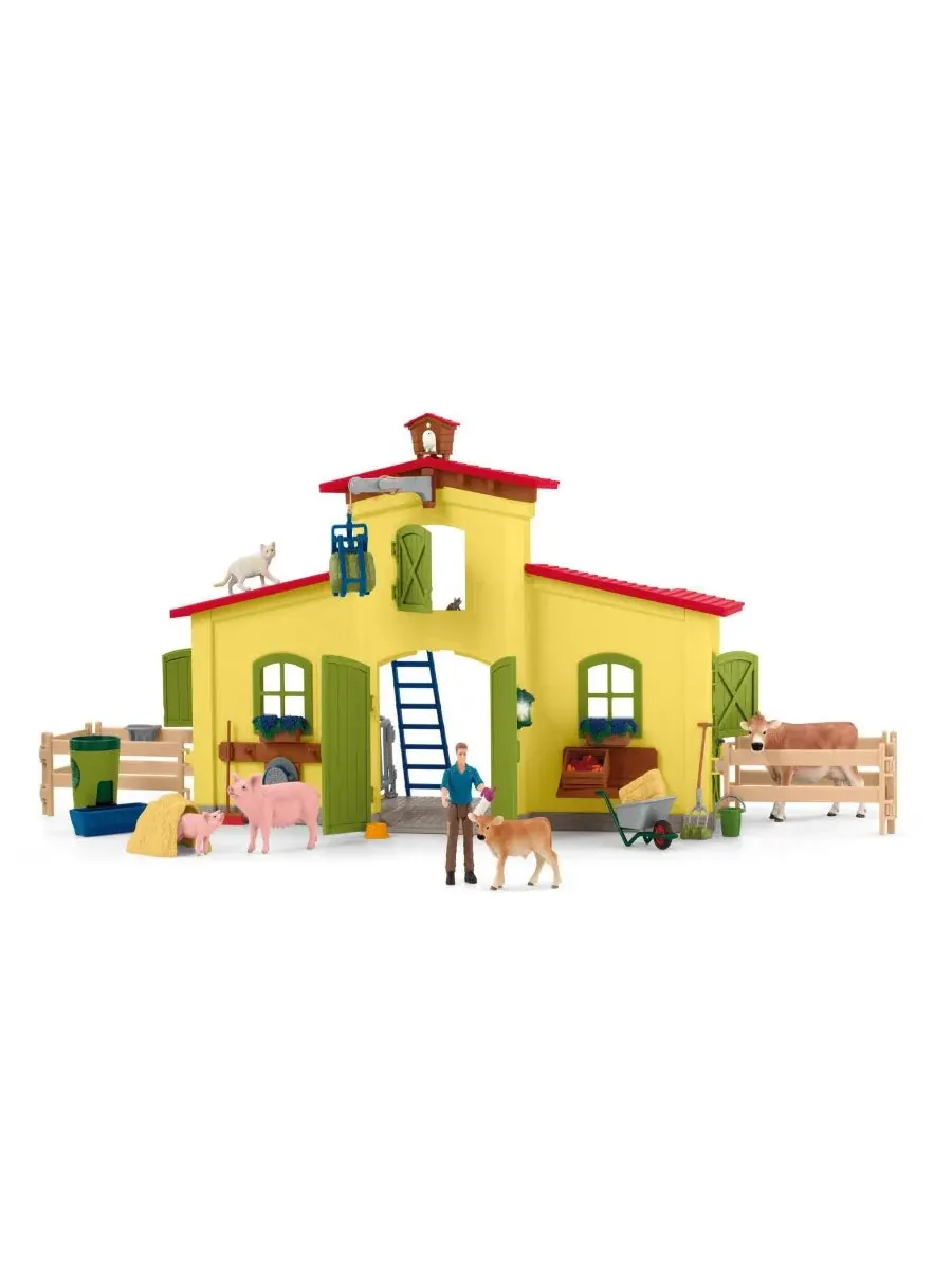 Большой игровой набор «Фермерский мир» Schleich