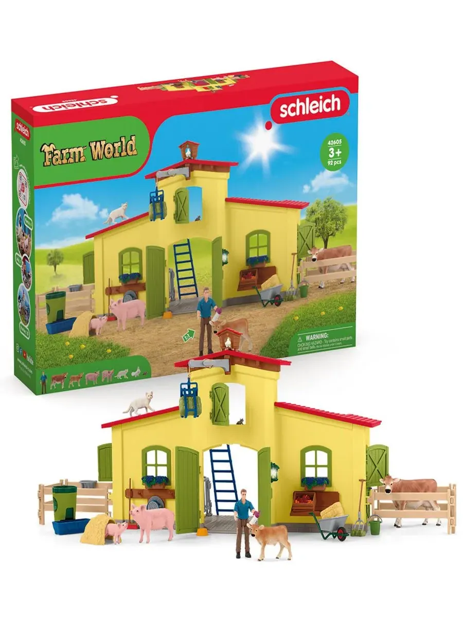 Большой игровой набор «Фермерский мир» Schleich — изображение 7 из 7, мульти