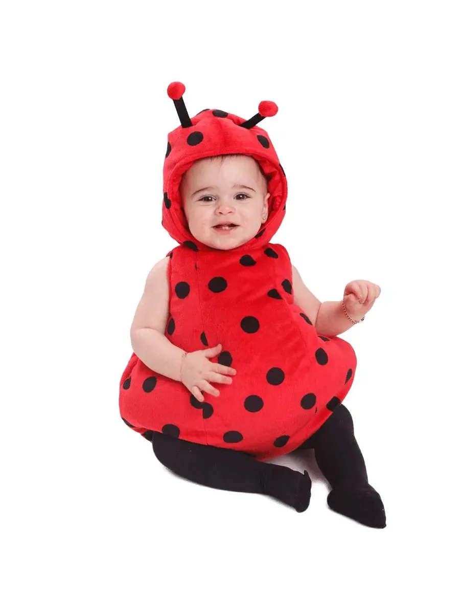 Детский костюм божьей коровки с капюшоном и усиками Dress Up America