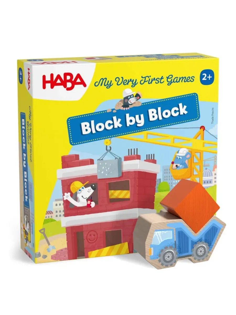 Настольная игра-конструктор My Very First Games Block by Block Haba