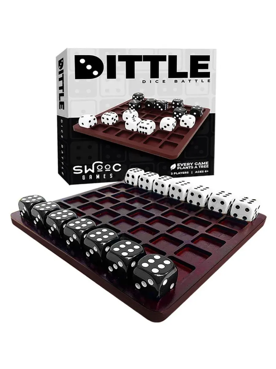 Настольная игра-битва на кубиках Dittle Dice Battle SWOOC