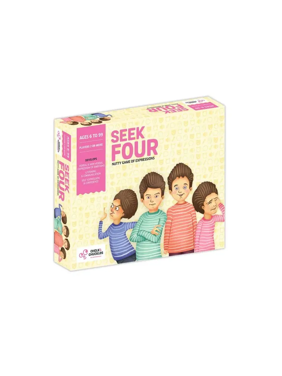 Игра Seek Four Chalk & Chuckles — мульти