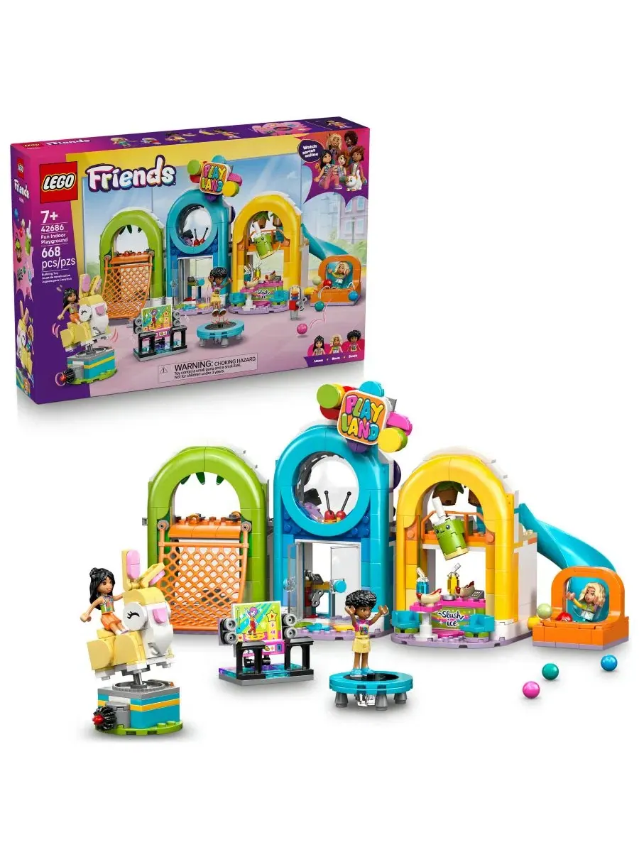 Игровой набор LEGO Friends Fun Indoor Playground LEGO — изображение 2 из 11, мульти