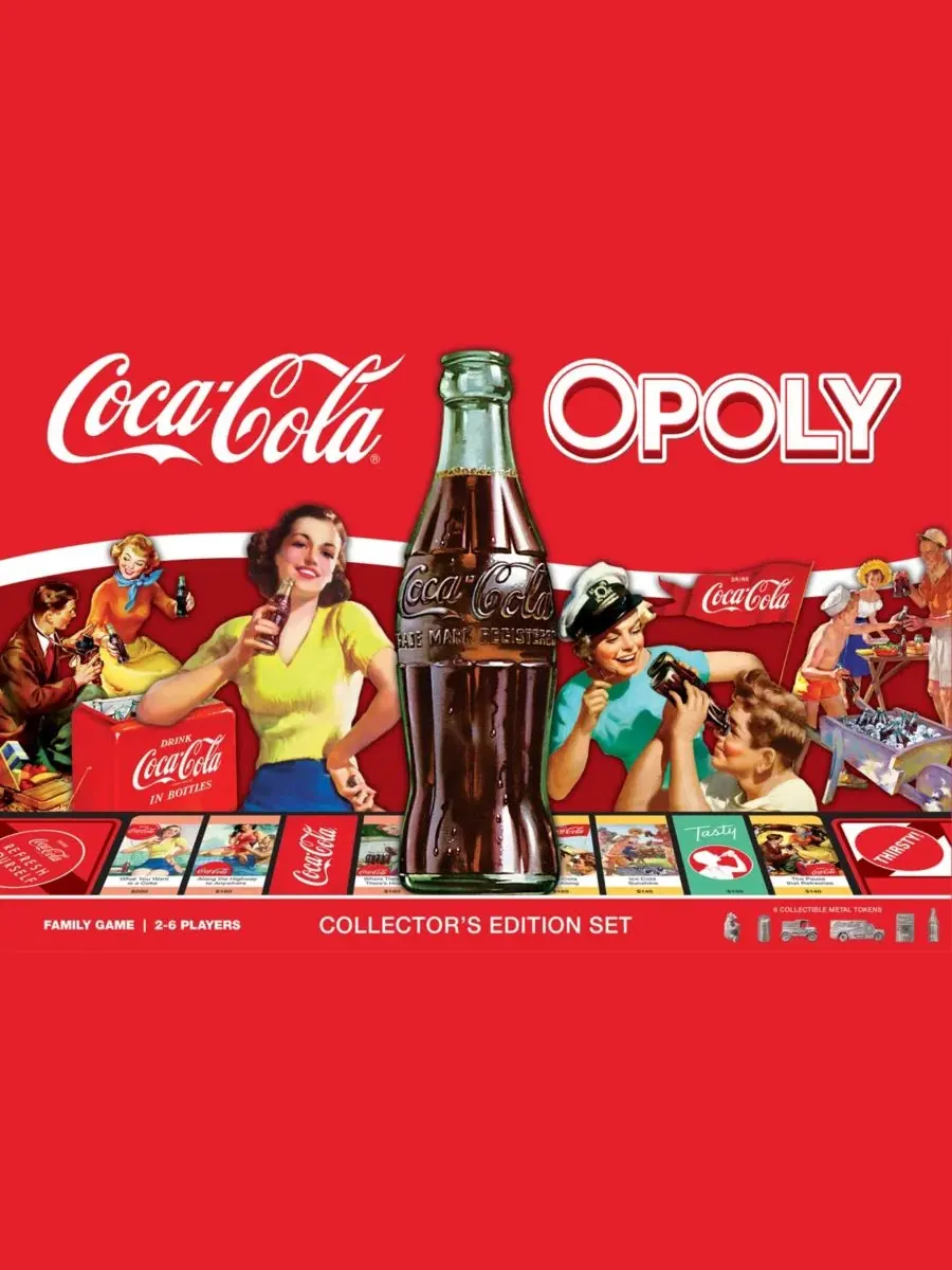 Настольная игра Coca-Cola Opoly MasterPieces Puzzles