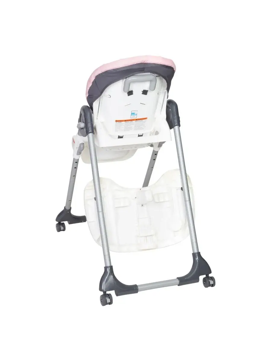 Детский стульчик для кормления Baby Dine Time 3-в-1 - розовый "Звездный свет" Baby Trend — изображение 3 из 5