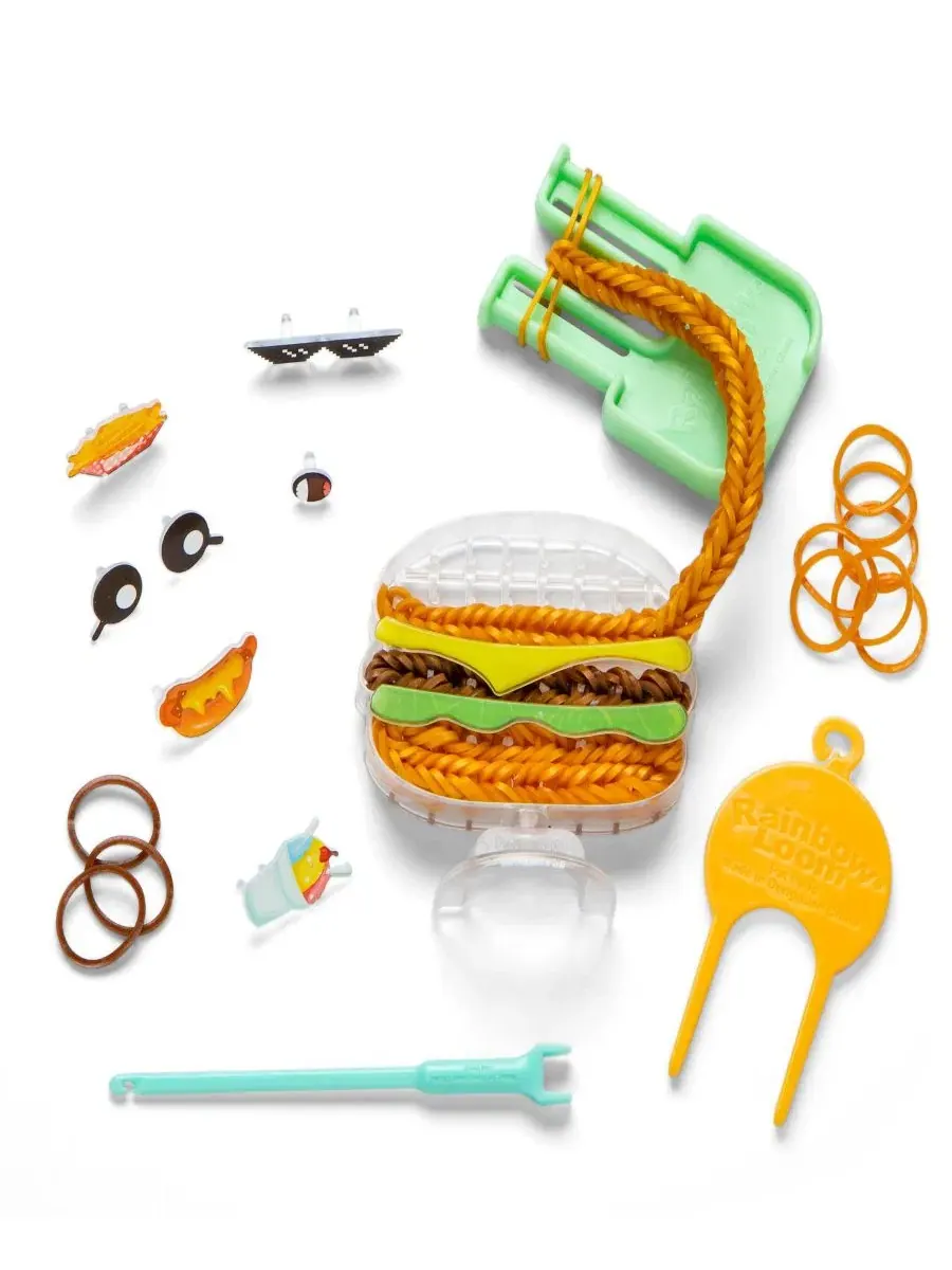 Наборы для сборки фигурок еды Loomies Rainbow Loom — изображение 5 из 9, мульти