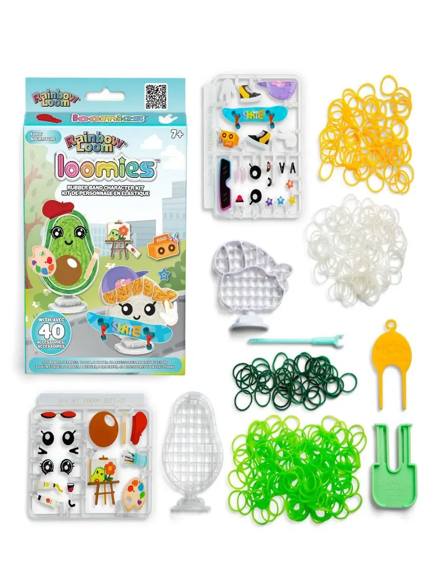 Наборы для сборки фигурок еды Loomies Rainbow Loom — изображение 6 из 9, мульти