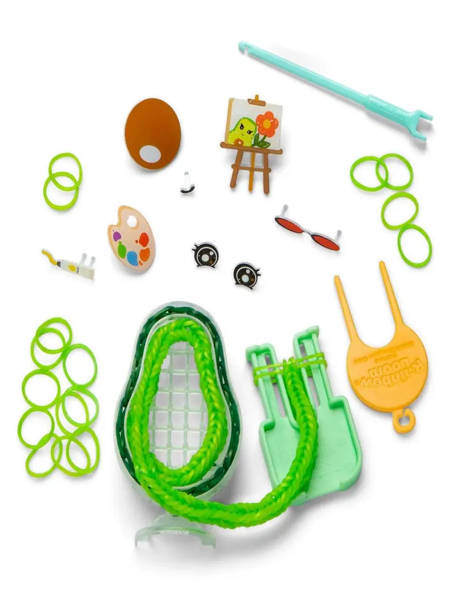 Наборы для сборки фигурок еды Loomies Rainbow Loom — изображение 8 из 9, мульти