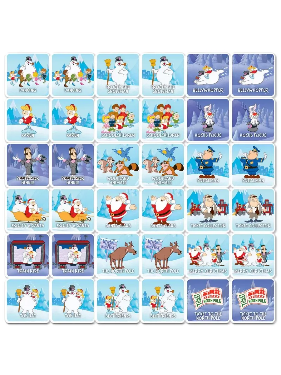 Игра на сопоставление «Снеговик Фрости» от MasterPieces для детей и всей семьи Masterpieces Puzzles — изображение 2 из 3