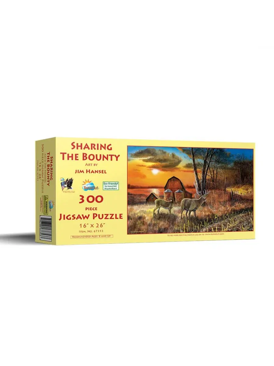 Пазл «Sharing the Bounty» (300 деталей) для взрослых Sunsout