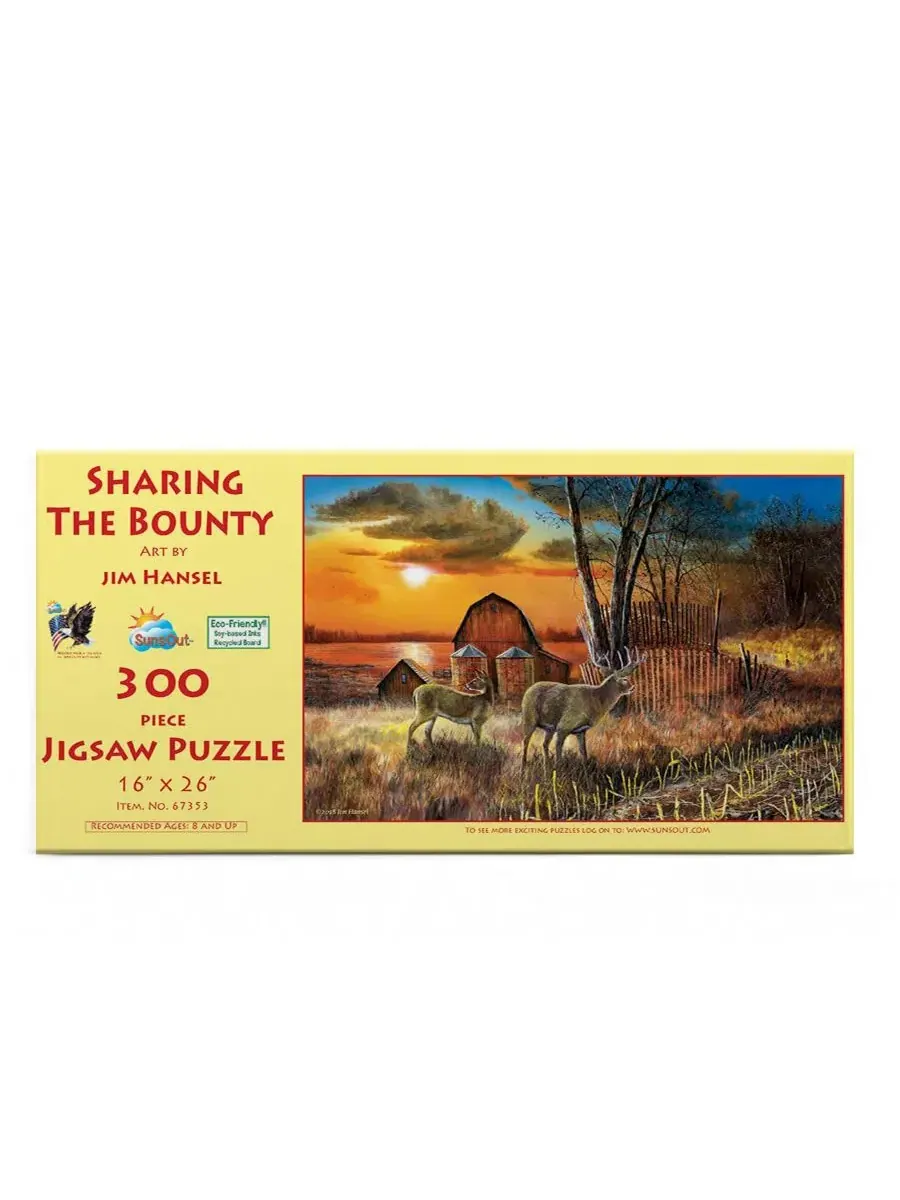 Пазл «Sharing the Bounty» (300 деталей) для взрослых Sunsout — изображение 2 из 5, нет цвета