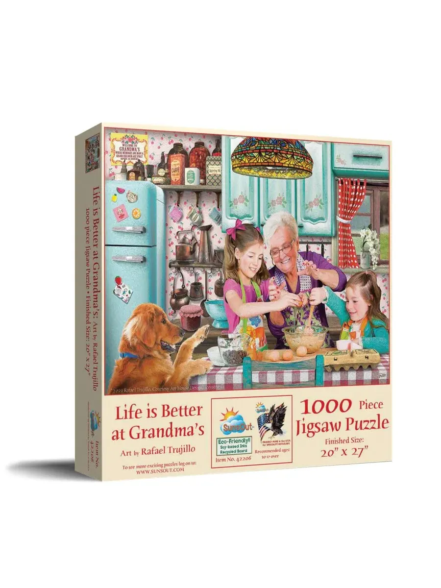 Пазл 1000 деталей Life is Better at Grandma's SunsOut