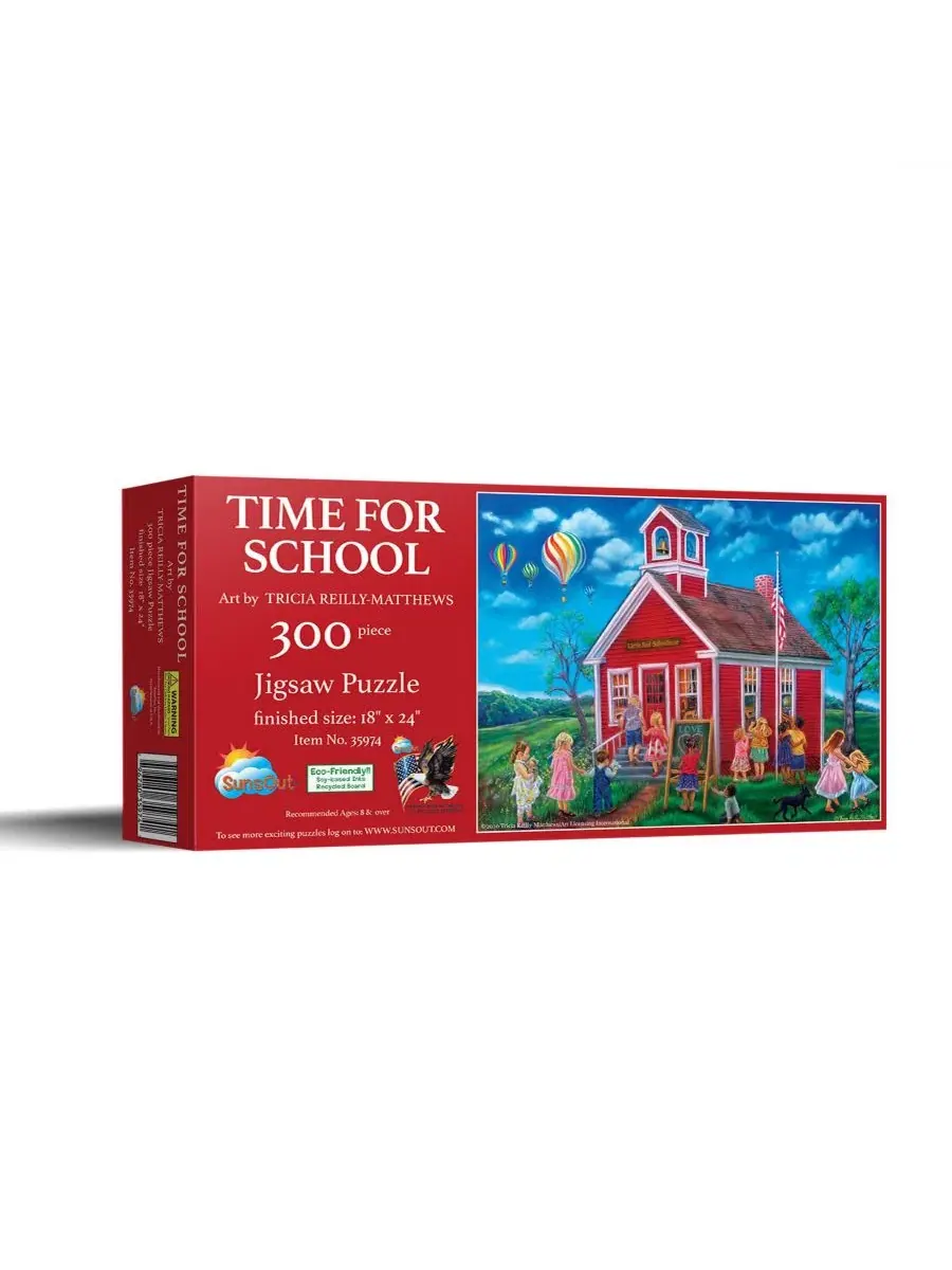 Пазл Time for School 300 деталей SunsOut, 46×61 см