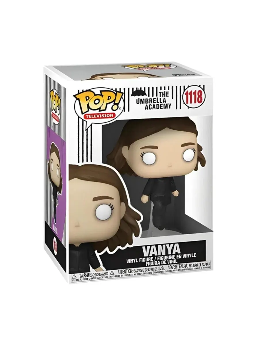 Фигурка Vanya из сериала «Академия Амбрелла» Funko — изображение 4 из 4, нет цвета