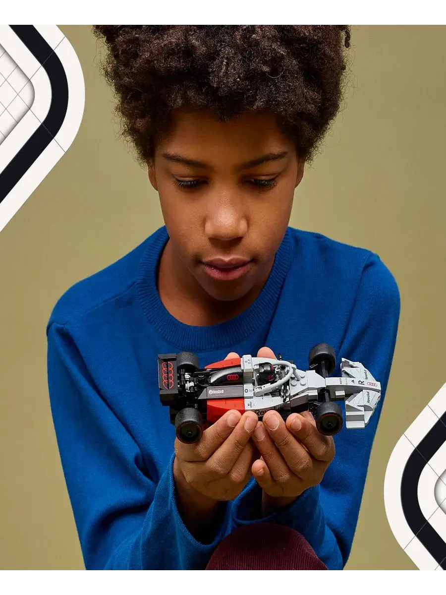 Конструктор Speed Champions Audi R26 F1 Race Car, 77259 Lego — изображение 4 из 6, нет цвета