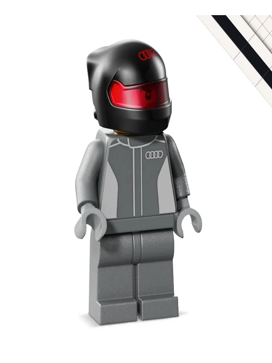 Конструктор Speed Champions Audi R26 F1 Race Car, 77259 Lego — изображение 5 из 6, нет цвета