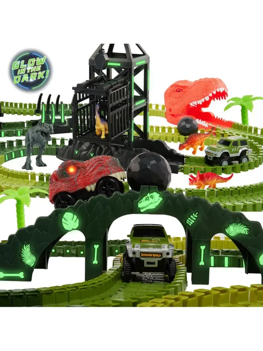 Набор для изучения следов динозавров (STEM), 225 деталей Usa Toyz — изображение 3 из 11, нет цвета