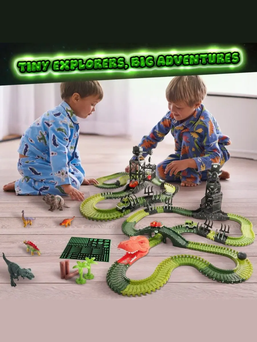 Набор для изучения следов динозавров (STEM), 225 деталей Usa Toyz — изображение 7 из 11, нет цвета