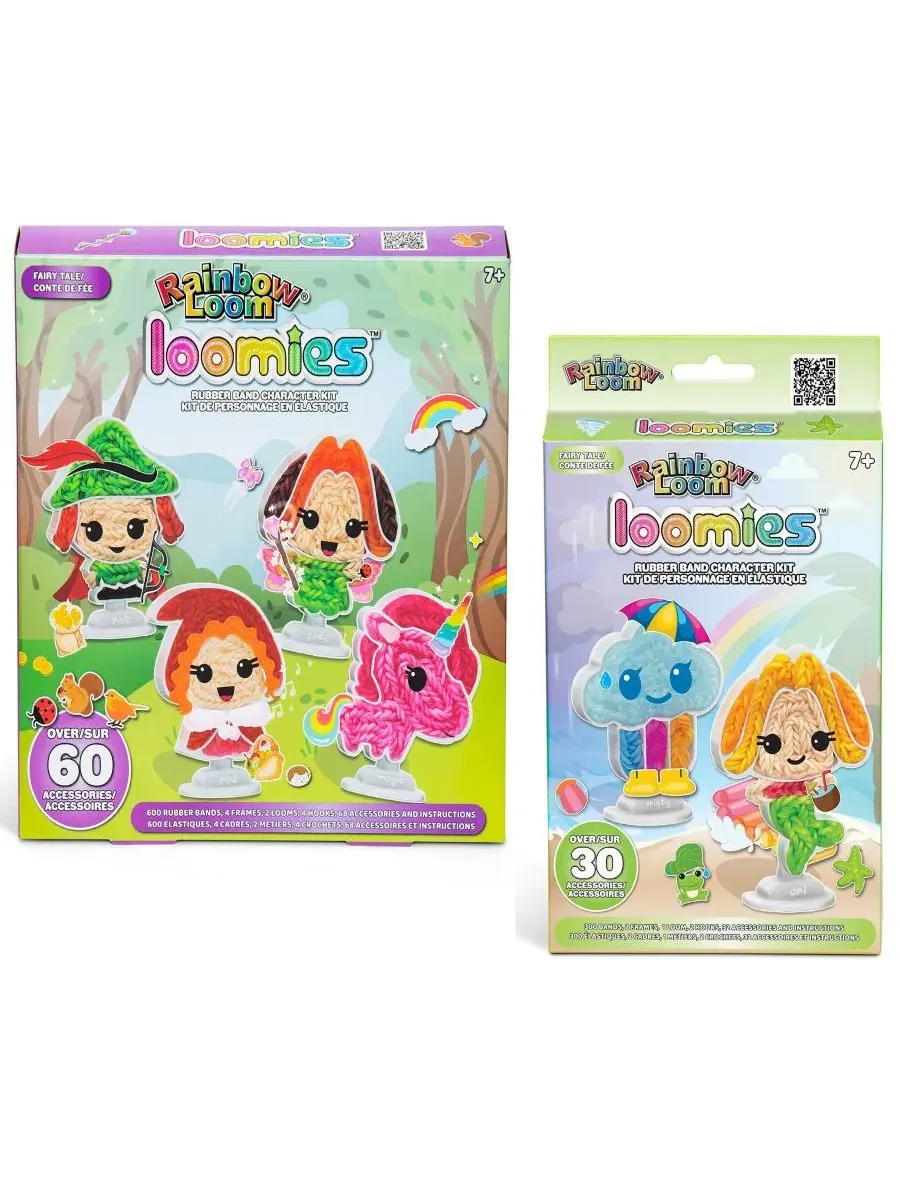 Набор сказочных фигурок Loomies Rainbow Loom