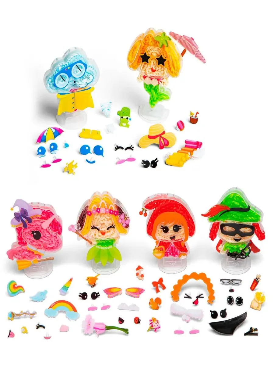 Набор сказочных фигурок Loomies Rainbow Loom — изображение 2 из 9, мульти